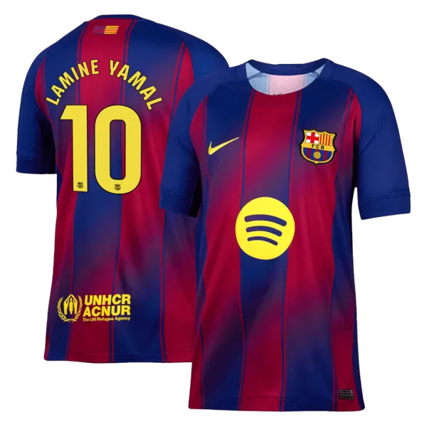 LAMINE YAMAL #10 Barcelona Home Jersey 2025/26 - thejerseys