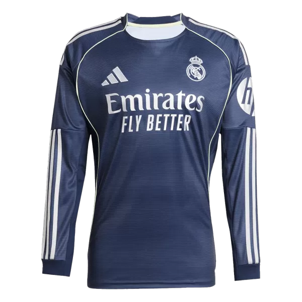 Real Madrid Away Long Sleeve Jersey 2025/26 - thejerseys