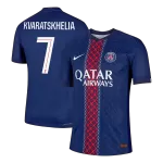 KVARATSKHELIA #7 PSG Home Match Jersey Player Version 2025/26 - thejerseys