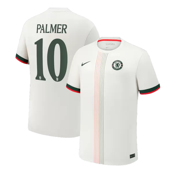 PALMER #10 Chelsea Away Soccer Jersey 2025/26 White - UCL - thejerseys