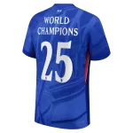 WORLD CHAMPIONS #25 Chelsea Home Match Jersey Player Version 2025/26 - with chest badge - thejerseys