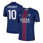 O.DEMBÉLÉ #10 PSG Home Match Jersey Player Version 2025/26 - thejerseys
