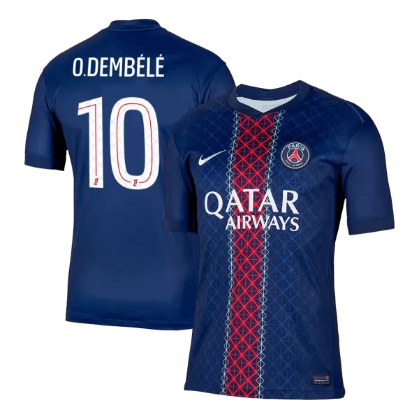 O.DEMBÉLÉ #10 PSG Home Jersey 2025/26 - [Super Quality] - thejerseys