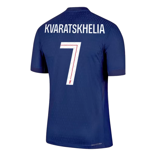 KVARATSKHELIA #7 PSG Home Match Jersey Player Version 2025/26 - thejerseys