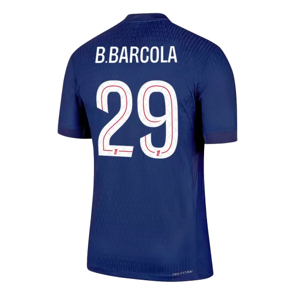 B.BARCOLA #29 PSG Home Match Jersey Player Version 2025/26 - thejerseys