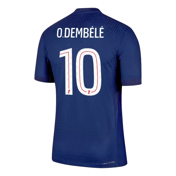 O.DEMBÉLÉ #10 PSG Home Match Jersey Player Version 2025/26 - thejerseys