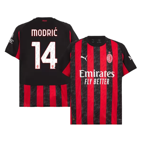 MODRIĆ #14 AC Milan Home Jersey 2025/26 - thejerseys