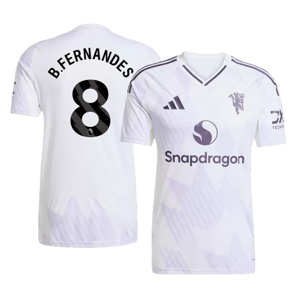 B.FERNANDES #8 Manchester United Away Jersey 2025/26 - thejerseys