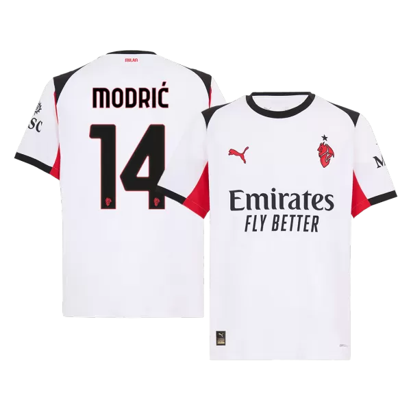 MODRIĆ #14 AC Milan Away Jersey 2025/26 - thejerseys