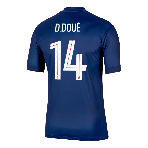 D.DOUÉ #14 PSG Home Jersey 2025/26 - [Super Quality] - thejerseys