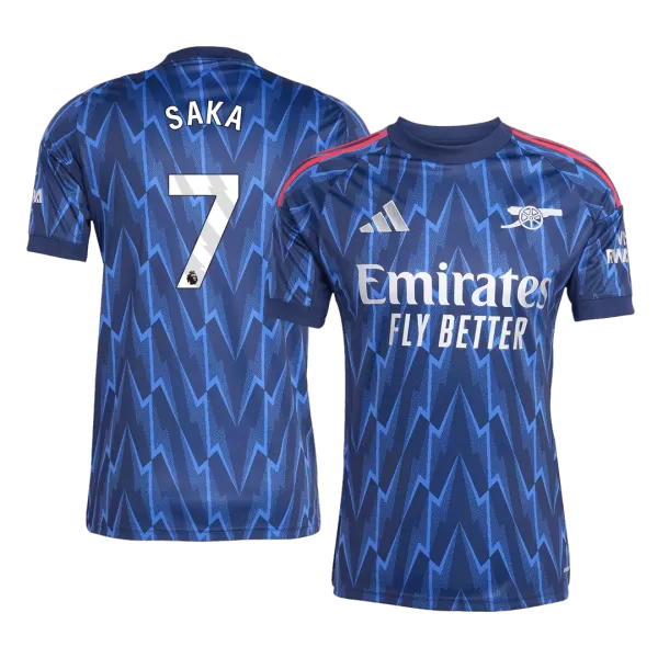 SAKA #7 Arsenal Away Jersey 2025/26 - thejerseys