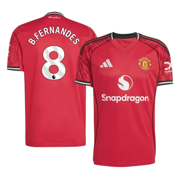 B.FERNANDES #8 Manchester United Home Jersey 2025/26 - thejerseys