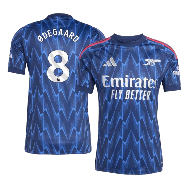 ØDEGAARD #8 Arsenal Away Jersey 2025/26 - thejerseys