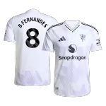 B.FERNANDES #8 Manchester United Away Match Jersey Player Version 2025/26 - thejerseys