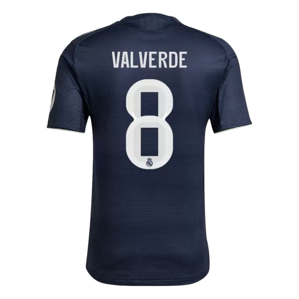 VALVERDE #8 Real Madrid Away Match Jersey Player Version 2025/26 - thejerseys