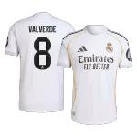 VALVERDE #8 Real Madrid Home Match Jersey Player Version 2025/26 - thejerseys