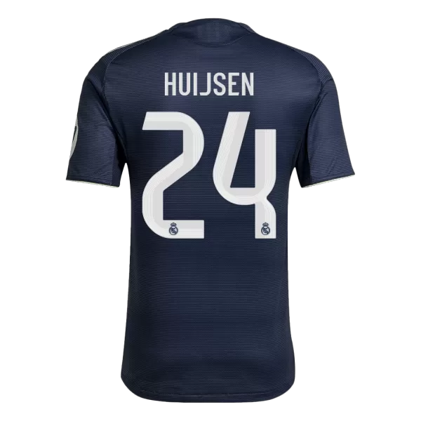 HUIJSEN #24 Real Madrid Away Match Jersey Player Version 2025/26 - thejerseys