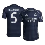 BELLINGHAM #5 Real Madrid Away Match Jersey Player Version 2025/26 - thejerseys