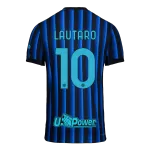 LAUTARO #10 Inter Milan Home Match Jersey Player Version 2025/26 - thejerseys