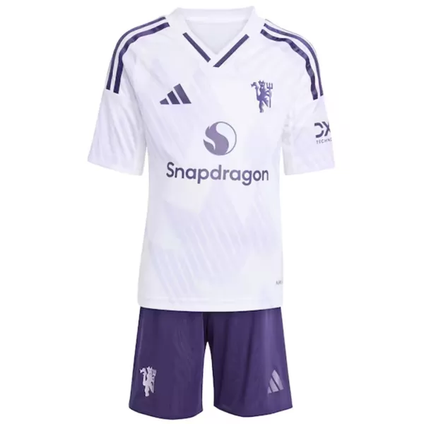 Kids Manchester United Away Jersey Kit 2025/26 - thejerseys
