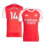 GYÖKERES #14 Arsenal Home Jersey 2025/26- [Super Quality] - thejerseys