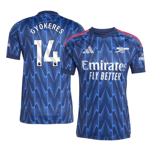 GYÖKERES #14 Arsenal Away Jersey 2025/26 - thejerseys