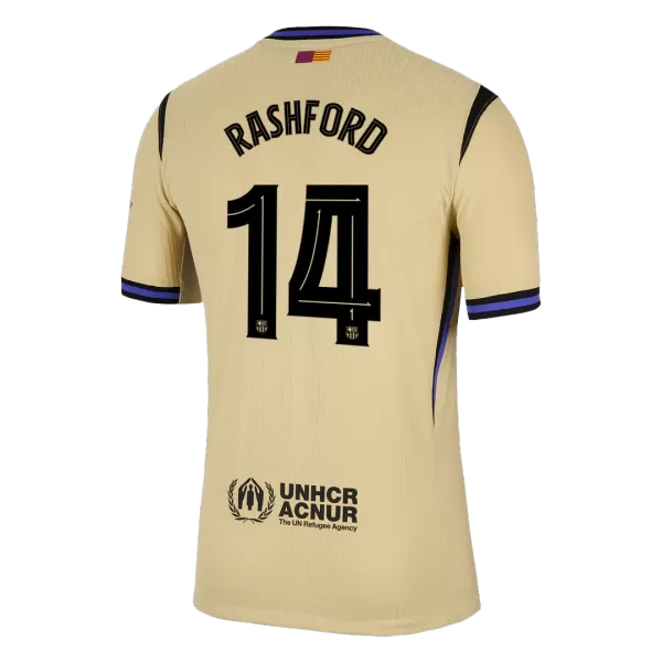 RASHFORD #14 Barcelona Away Match Jersey Player Version 2025/26 - UCL - thejerseys