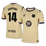 RASHFORD #14 Barcelona Away Match Jersey Player Version 2025/26 - UCL - thejerseys