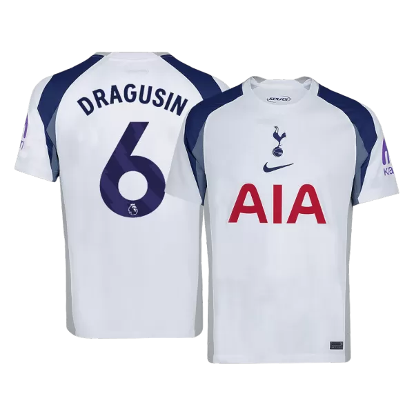 DRAGUSIN #6 Tottenham Hotspur Home Jersey 2025/26 - thejerseys