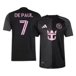 DE PAUL #7 Inter Miami Away Match Jersey Player Version 2025 - thejerseys