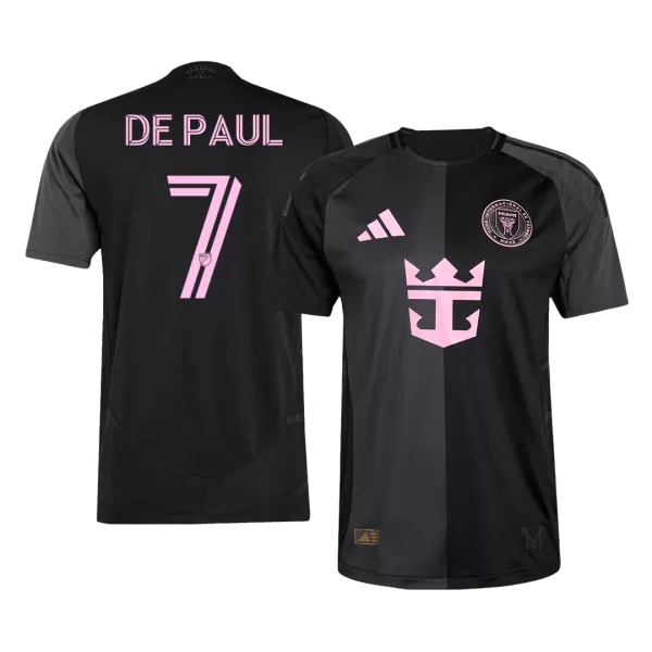 DE PAUL #7 Inter Miami Away Match Jersey Player Version 2025 - thejerseys