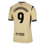 LEWANDOWSKI #9 Barcelona Away Match Jersey Player Version 2025/26 - UCL - thejerseys