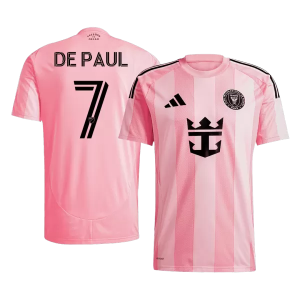 DE PAUL #7 Inter Miami Home Jersey 2025 - thejerseys
