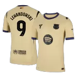 LEWANDOWSKI #9 Barcelona Away Match Jersey Player Version 2025/26 - UCL - thejerseys
