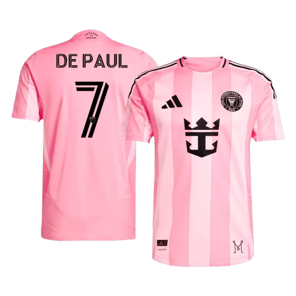 DE PAUL #7 Inter Miami CF Home Match Jersey Player Version 2025 - thejerseys