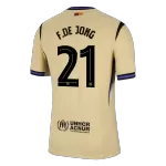 F.DE JONG #21 Barcelona Away Match Jersey Player Version 2025/26 - UCL - thejerseys