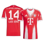 LUIS DÍAZ #14 Bayern Munich Home Jersey 2025/26 - thejerseys