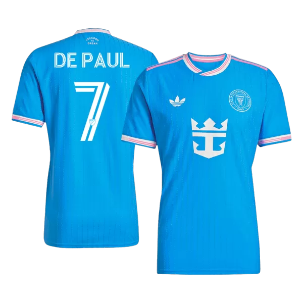 DE PAUL #7 Inter Miami Third Match Jersey Player Version 2025 - thejerseys