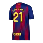F.DE JONG #21 Barcelona Home Jersey 2025/26 - thejerseys