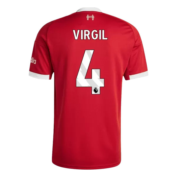 VIRGIL #4 Liverpool Home Jersey 2025/26 - thejerseys