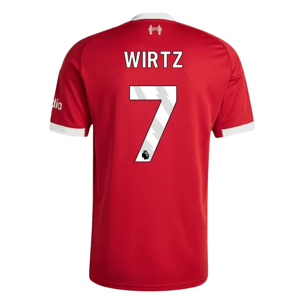 WIRTZ #7 Liverpool Home Jersey 2025/26 - thejerseys