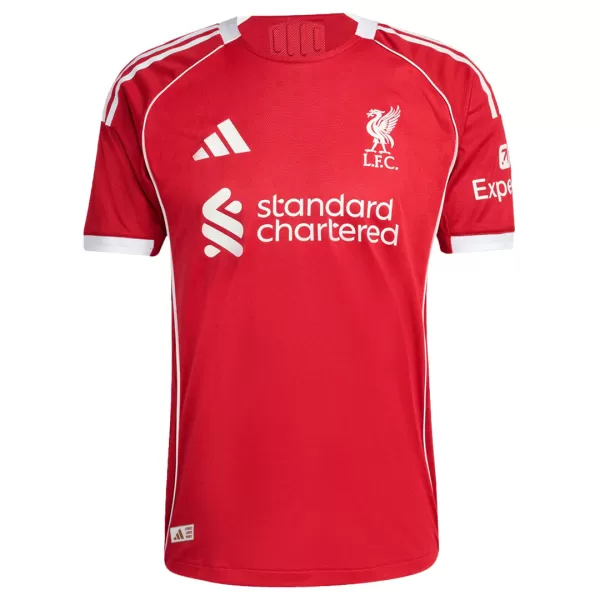 Liverpool Home Match Jersey Player Version 2025/26 - thejerseys