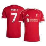 WIRTZ #7 Liverpool Home Jersey 2025/26 - thejerseys