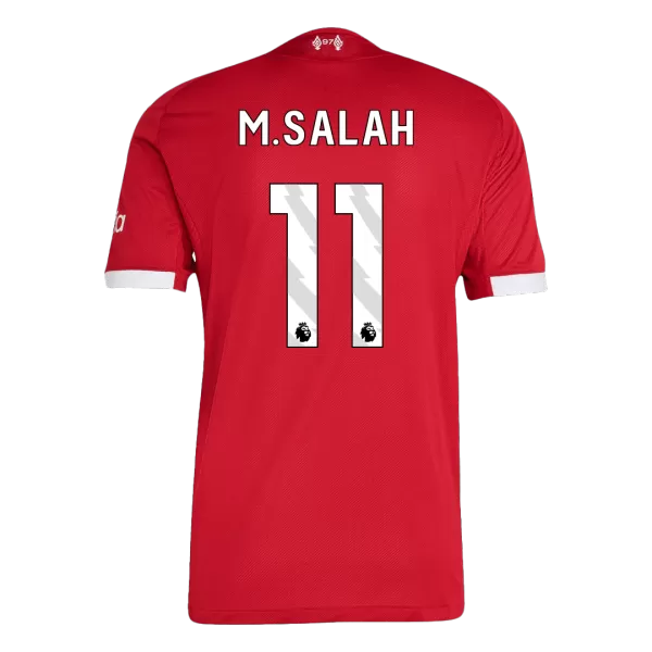 M.SALAH #11 Liverpool Home Match Jersey Player Version 2025/26 - thejerseys