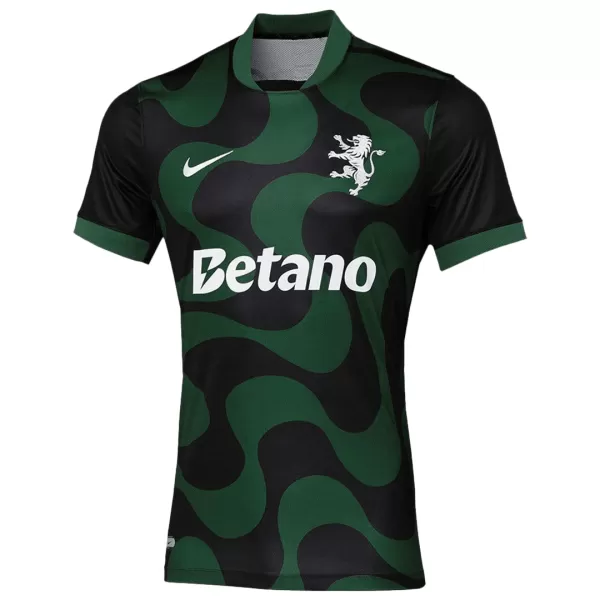 Sporting CP Away Jersey 2025/26 Black - thejerseys
