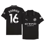 RODRIGO #16 Manchester City Away Match Jersey Player Version 2025/26 - thejerseys