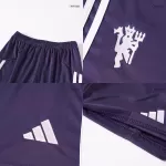 Kids Manchester United Away Jersey Full Kit 2025/26 - thejerseys