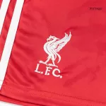 Kids Liverpool Home Jersey Full Kit 2025/26 - thejerseys