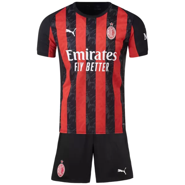Kids AC Milan Home Jersey Kit 2025/26 - thejerseys