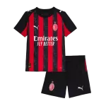 Kids AC Milan Home Jersey Kit 2025/26 - thejerseys